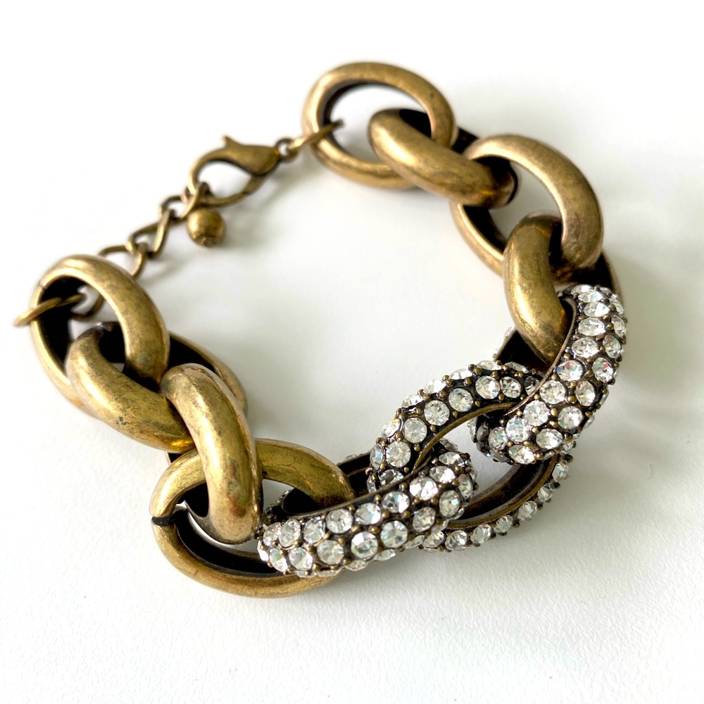 Chunky Rhinestone Bracelet